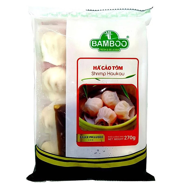 Há cảo Bamboo tôm 270g - 10132