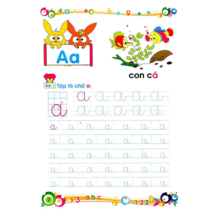 Tủ Sách Bé Vào Lớp 1 - Bé Tập Tô Và Làm Quen Với Chữ Cái (Tập 1) - Ảnh 3