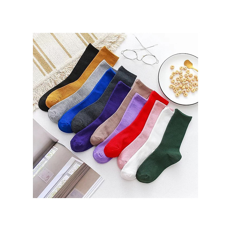 Set 3 Tất Nữ Cao Cổ Vintage Hàn Quốc Loại 1 TN11