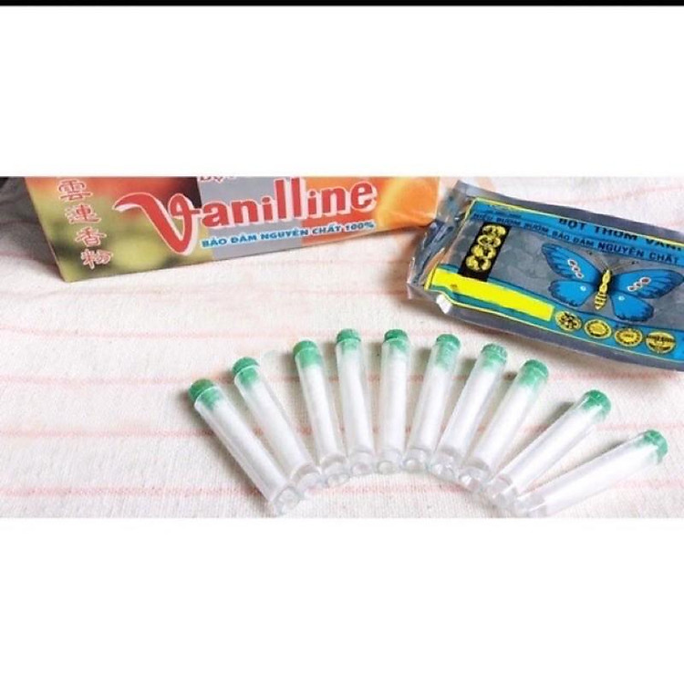 Vani ống / bột vani 2.6g (1 vỉ 10 ống)