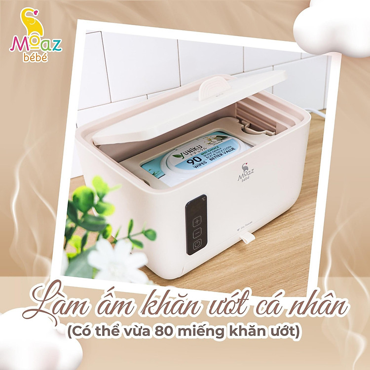 Máy làm ấm khăn ướt Moaz bebe MB-059 Đảm bảo Giá tốt - Hình ảnh 2