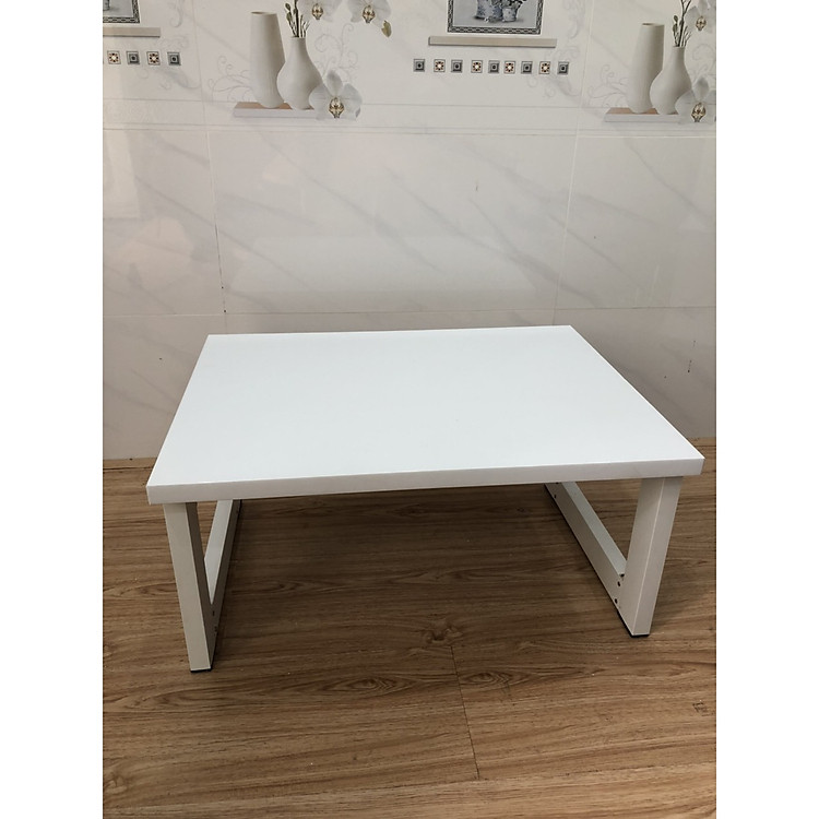 Bàn trà xếp gọn Nhật (trắng)