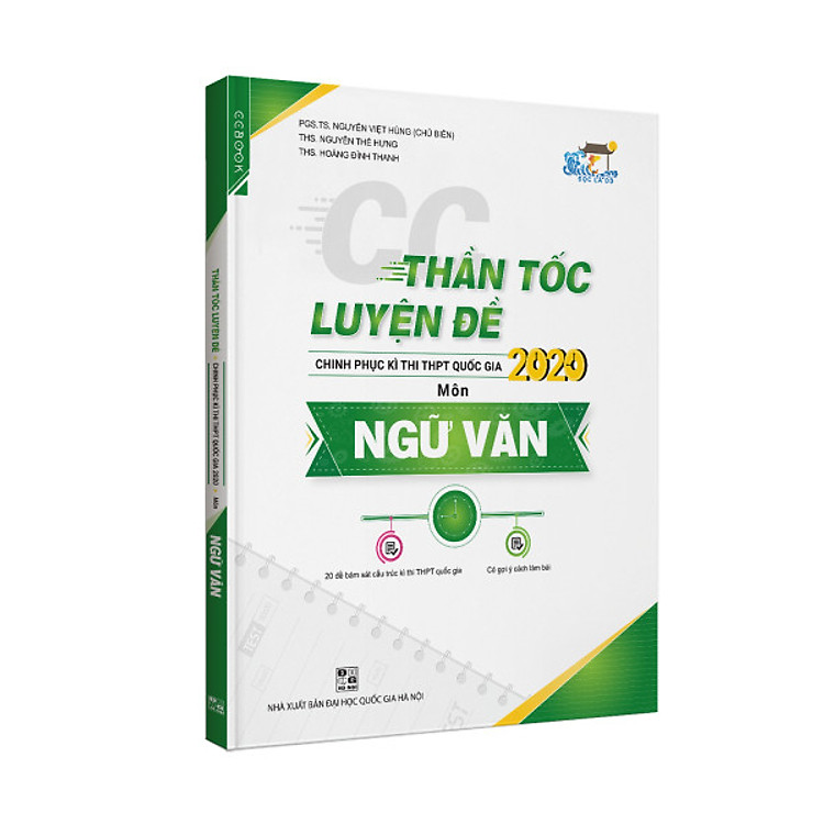 Sách Thần tốc luyện đề Chinh phục kì thi THPT quốc gia 2020 môn Ngữ Văn tập 1