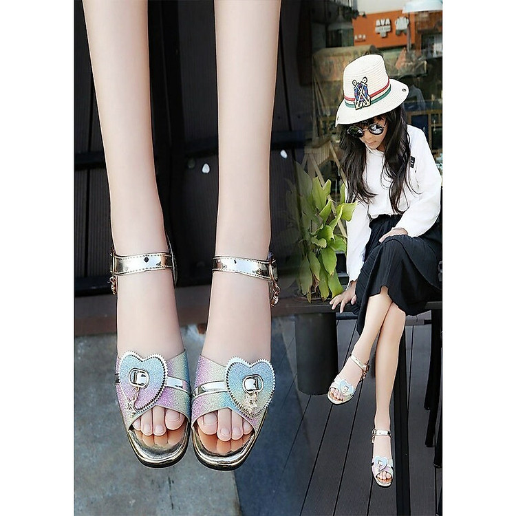 Giày sandal quai dán dành cho bé gái ES002