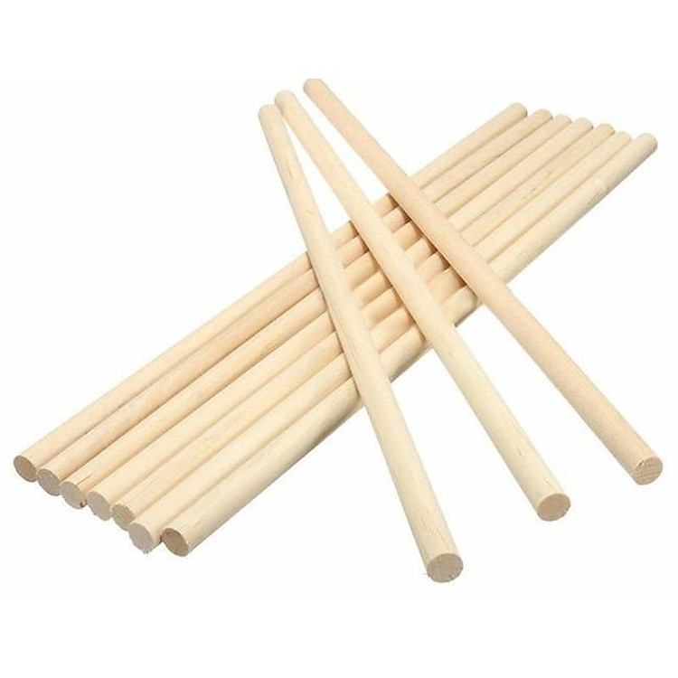 Bộ 50 que tre tròn 5mmx230mm