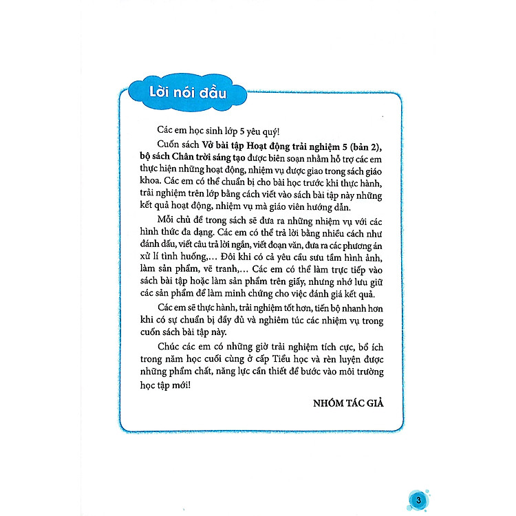 Vở Bài Tập Hoạt Động Trải Nghiệm, Hướng Nghiệp 5 - Bản 2 (Chân Trời) - Ảnh 5