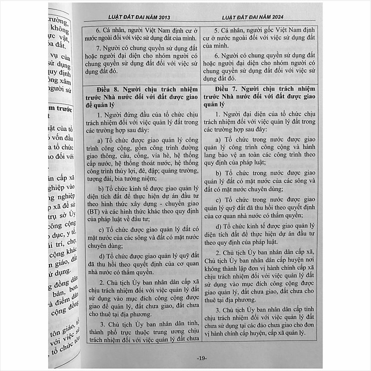 So Sánh Luật Đất Đai Năm 2013 - 2024 và Các Văn Bản Pháp Luật Hướng Dẫn về Đất Đai (V2449A) - Ảnh 4