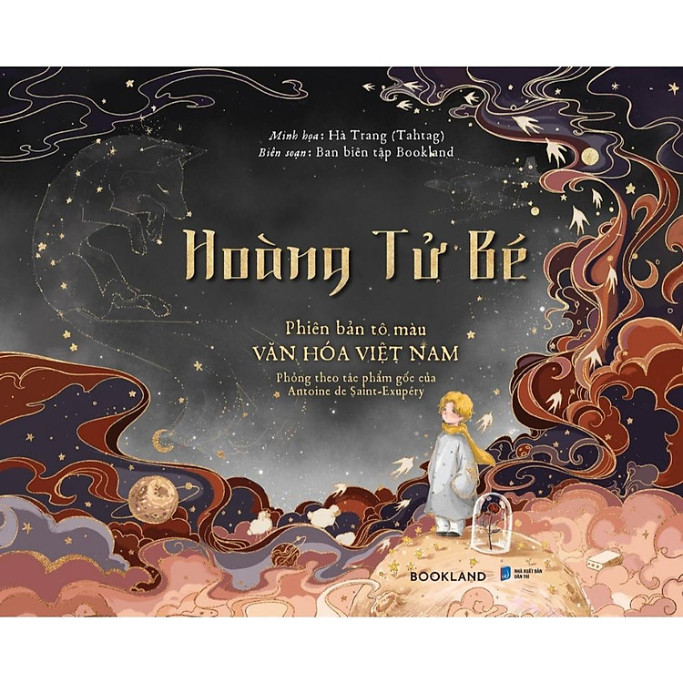 Mua tại Newshop: Hoàng Tử Bé - Phiên Bản Tô Màu Văn Hóa Việt Nam