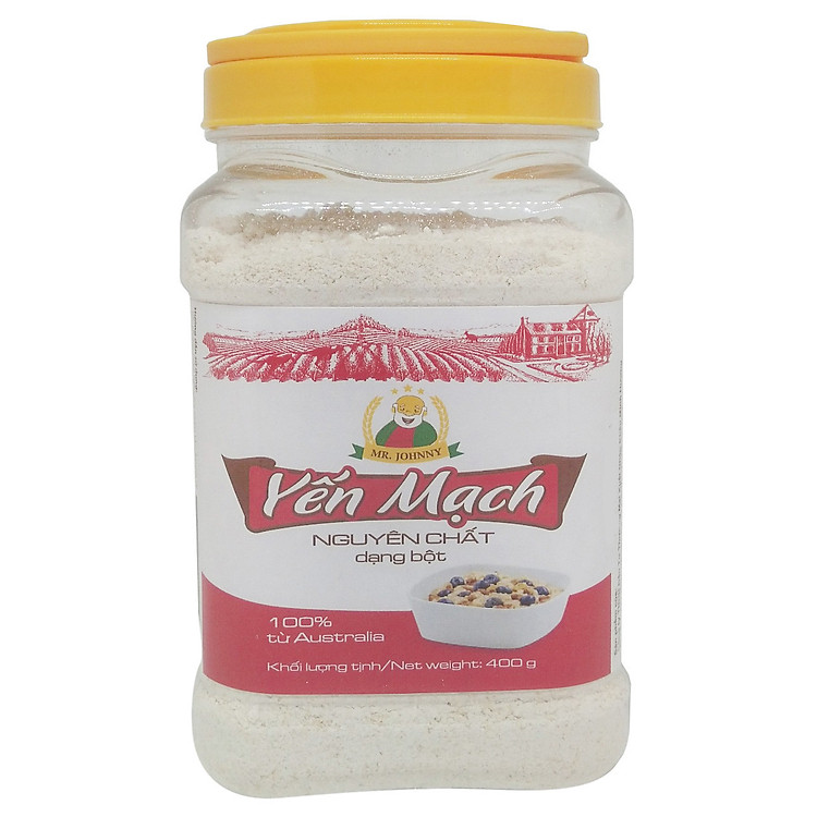 Bột Yến Mạch Hộp Mr Johnny (400g)