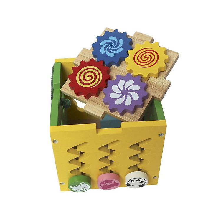 Đồ chơi gỗ Hộp thả khối Winwintoys Chính hãng Giá rẻ - Hình ảnh 4