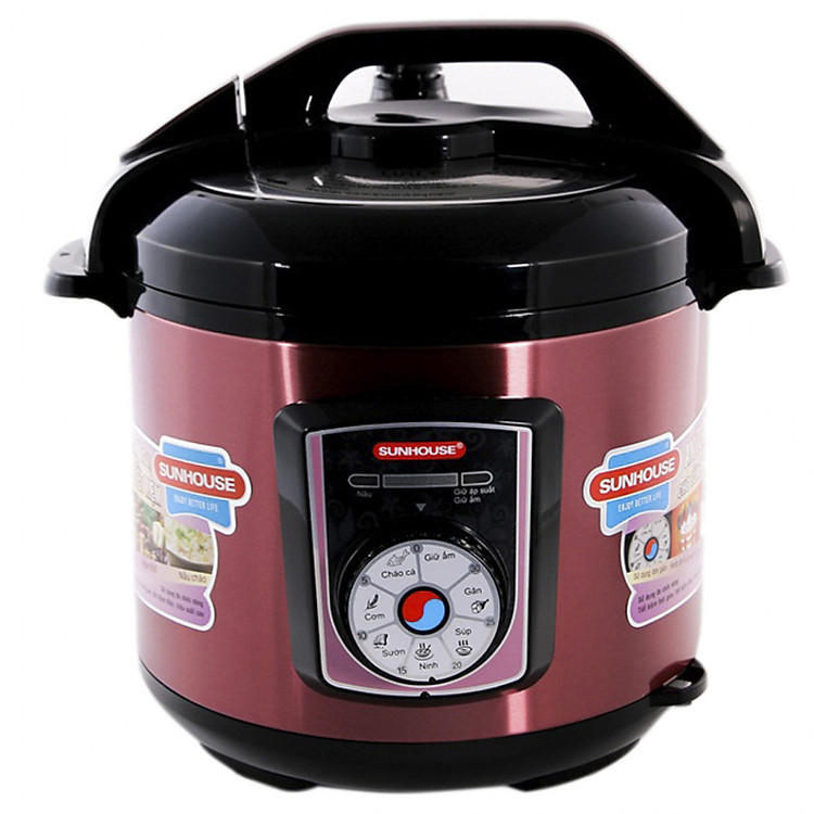 Nồi Áp Suất Điện Đa Năng Sunhouse SHD1755 (5L) - Hàng chính hãng