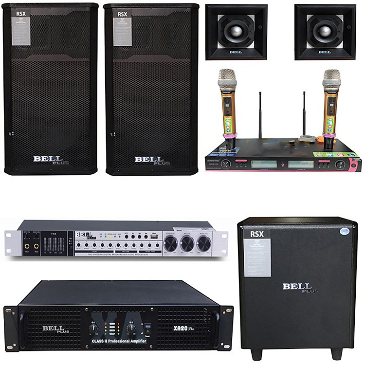 Dàn karaoke và nghe nhạc 4 tấc FX8 BellPlus (hàng chính hãng)