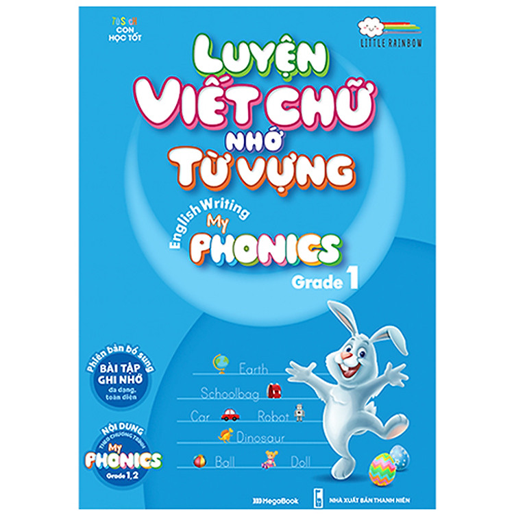Sách Luyện Viết Chữ Nhớ Từ Vựng - English Writing My Phonics Grade 1