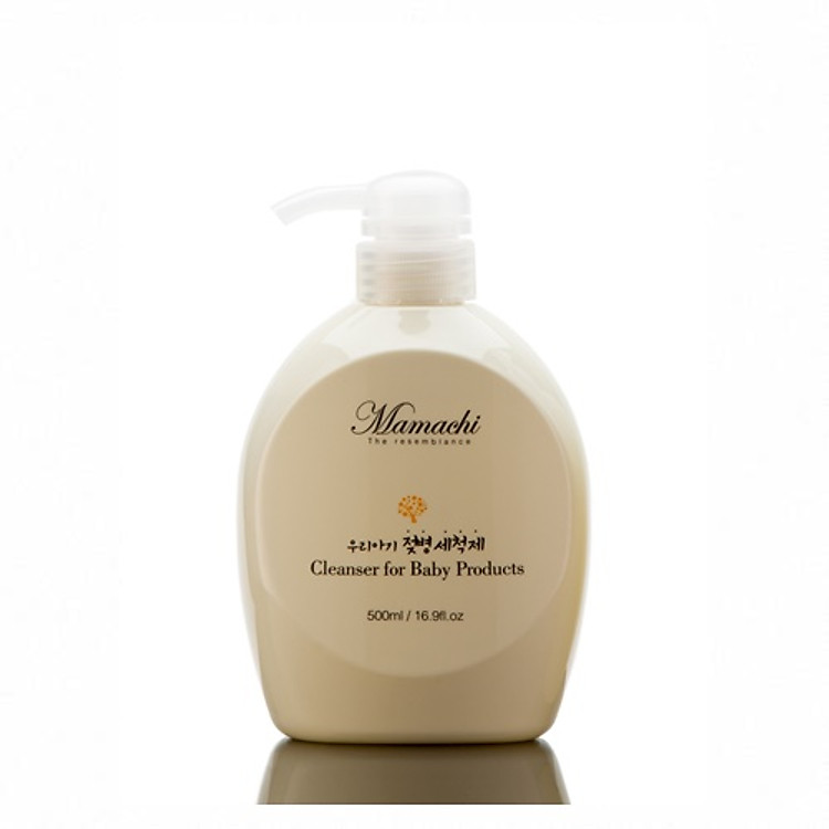 Nước rửa rau củ và đồ dùng cho bé Mamachi - 500ml