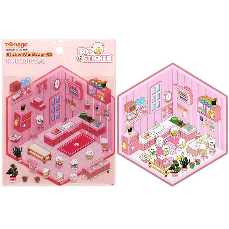 Sticker MiniScape 3D - Teenage MS-01 - Ảnh 2
