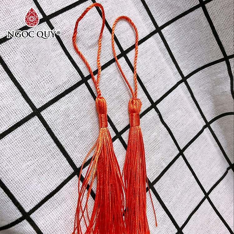 Dây tua rua trang trí dài 13cm (10 cái) - Ảnh 2