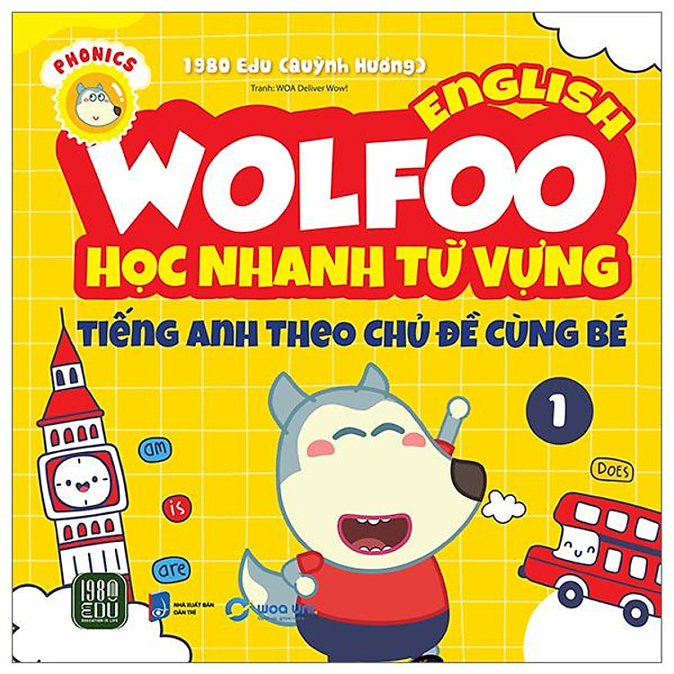 Wolfoo English – Học Nhanh Từ Vựng Tiếng Anh Theo Chủ Đề Cùng Bé 1