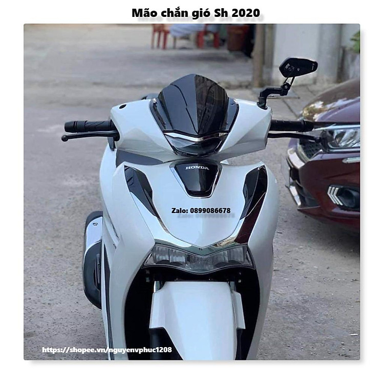 Kính chắn gió / Mão trên dành cho xe SH 2020 / 2021 / 2022