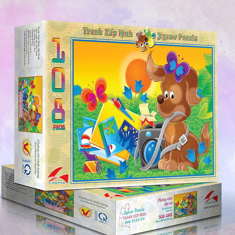 Tranh xếp hình Tia Sáng 108 mảnh Chính hãng Giá tốt