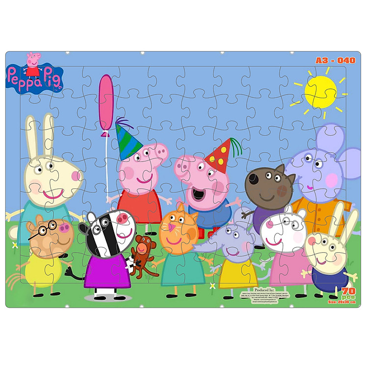 Combo 03 bộ tranh xếp hình A3 Chính hãng Ưu đãi