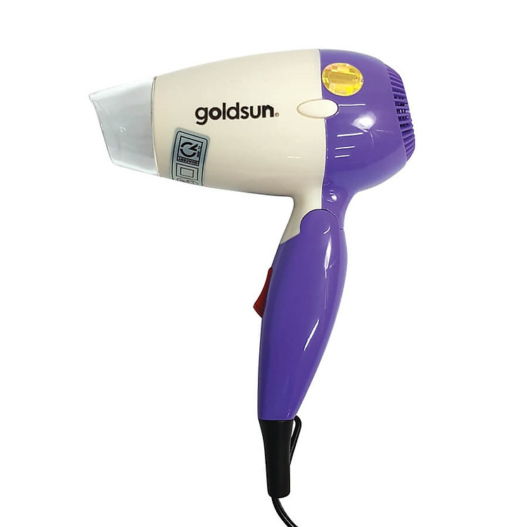 Máy Sấy Tóc Mini Goldsun HD-GXD850 - Màu Ngẫu Nhiên - Chính Hãng