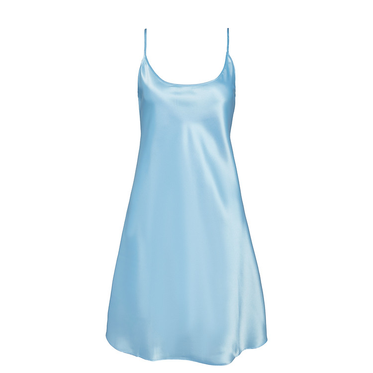 Đầm ngủ nữ satin mềm mại iBasic 7916