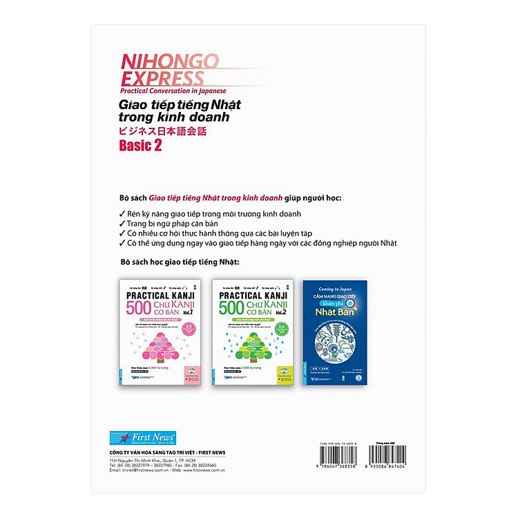 Giao Tiếp Tiếng Nhật Trong Kinh Doanh - Basic 2 - Ảnh 2