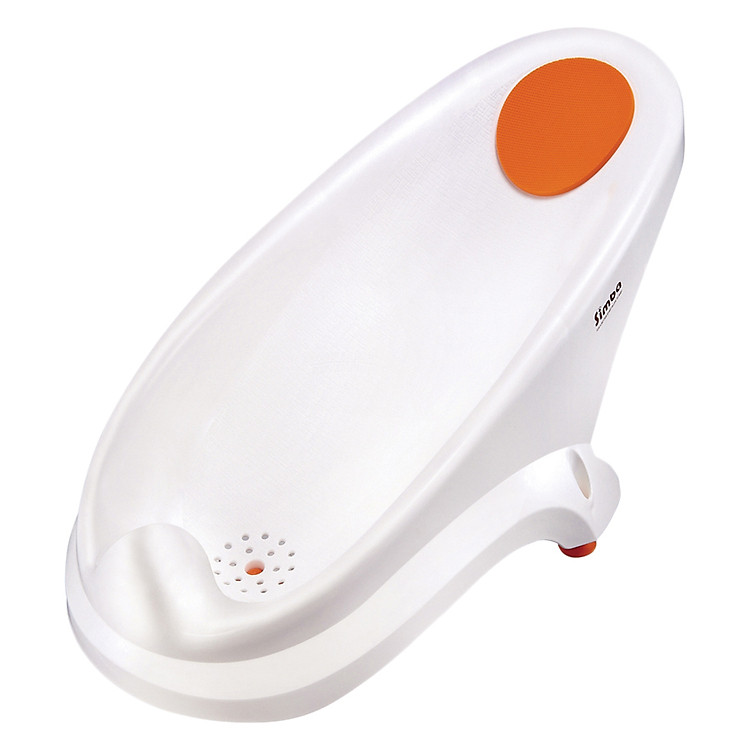 Ghế Tắm Cho Bé Simba (Trắng - Cam)