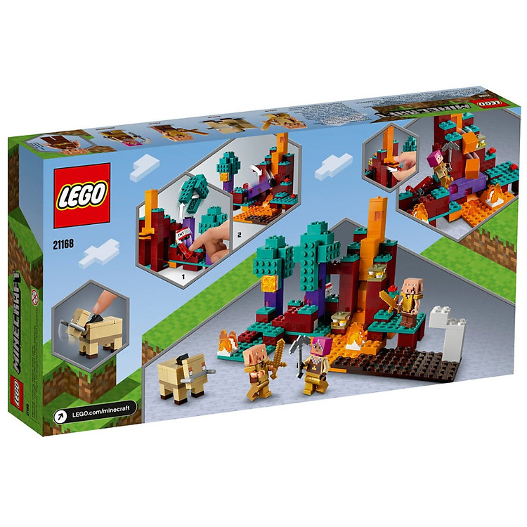 LEGO Minecraft 21168 tại COGO Toys Chính hãng Ưu đãi - Hình ảnh 2