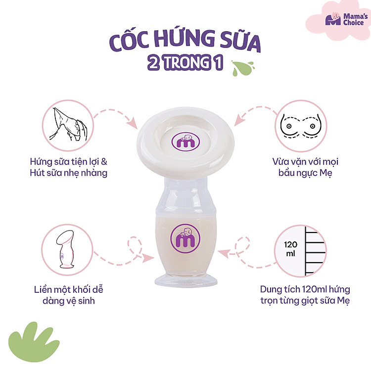 Mua Cốc Hứng Sữa Mama's Choice 150ml Chính hãng Giá rẻ - Hình ảnh 3