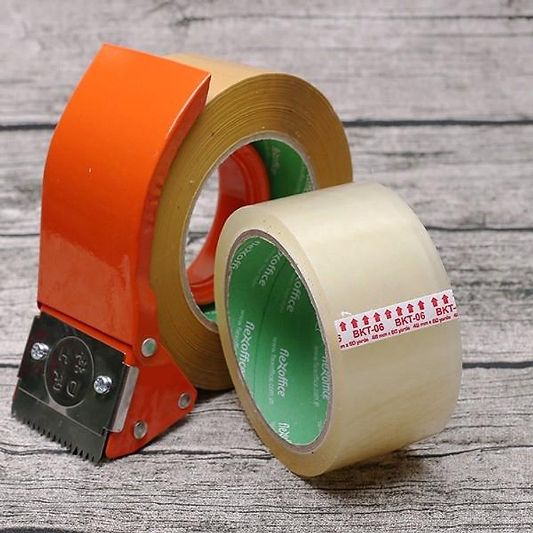 Băng Keo Trong 48mm x 60 Yards Flexoffice BKT06 - Ảnh 4