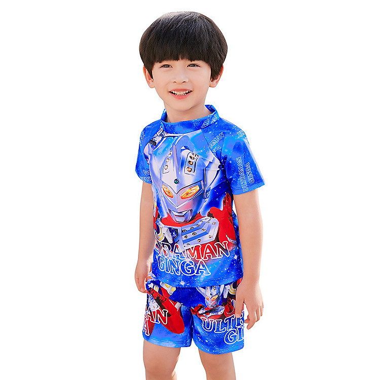 Đồ bơi bé trai siêu nhân điện quang Bt1908