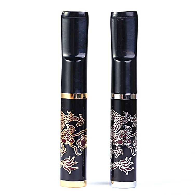 Tẩu Lọc Thuốc Cầm Tay 218ZB Họa Tiết Rồng (Màu ngẫu nhiên)