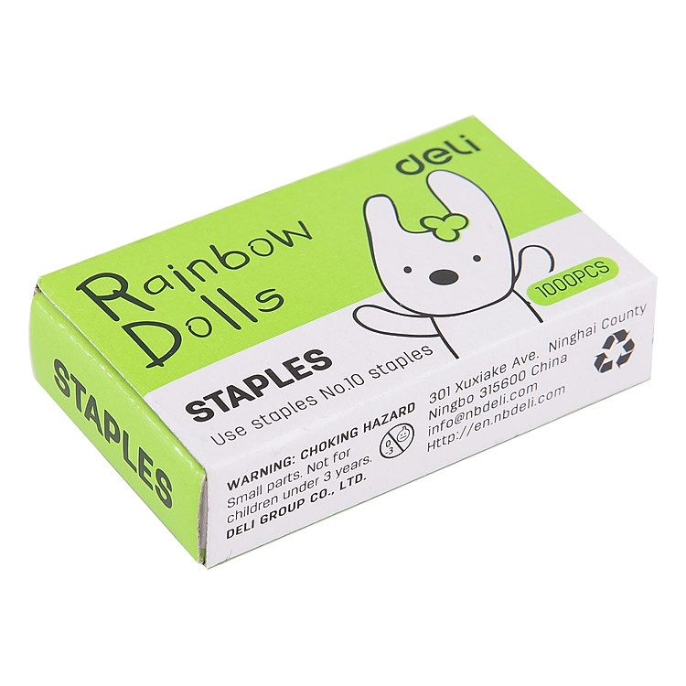 Dập Ghim Mini #10 Deli (1 cái, kèm 1000 ghim) - Ảnh 5