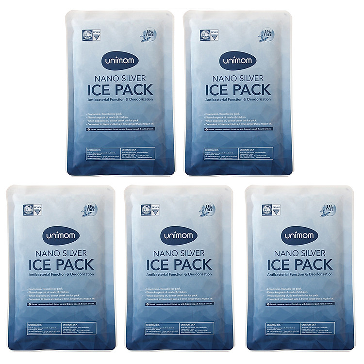Combo 5 Túi Đá Kho Unimom Tiết kiệm
