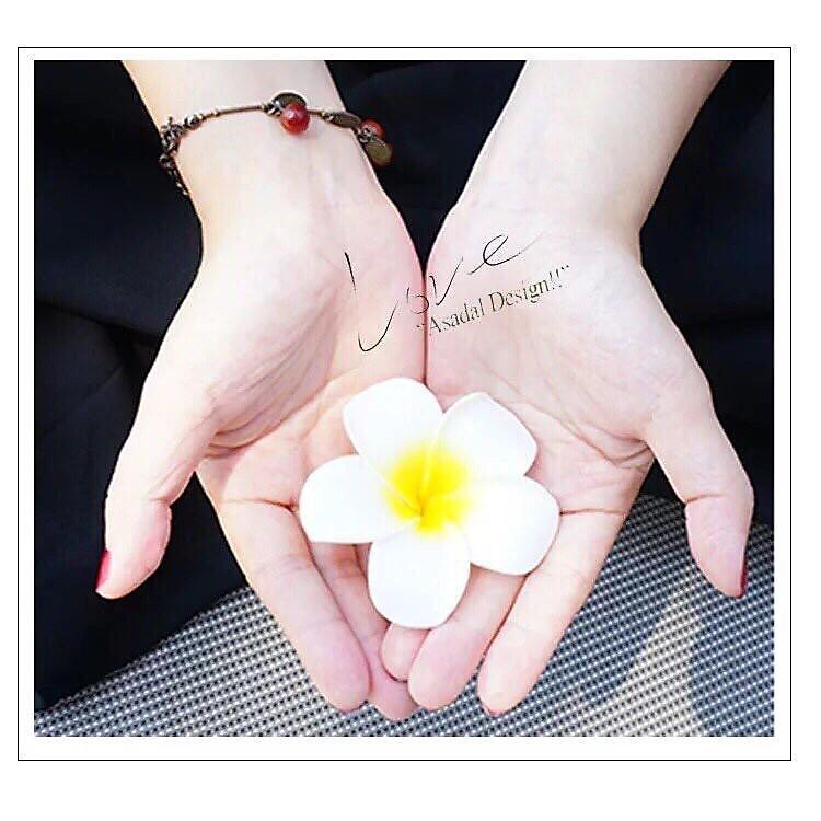 Kẹp hoa cài tóc (8cm), dùng cài tóc, làm vòng hoa cài đầu, vòng hoa đeo cổ EH