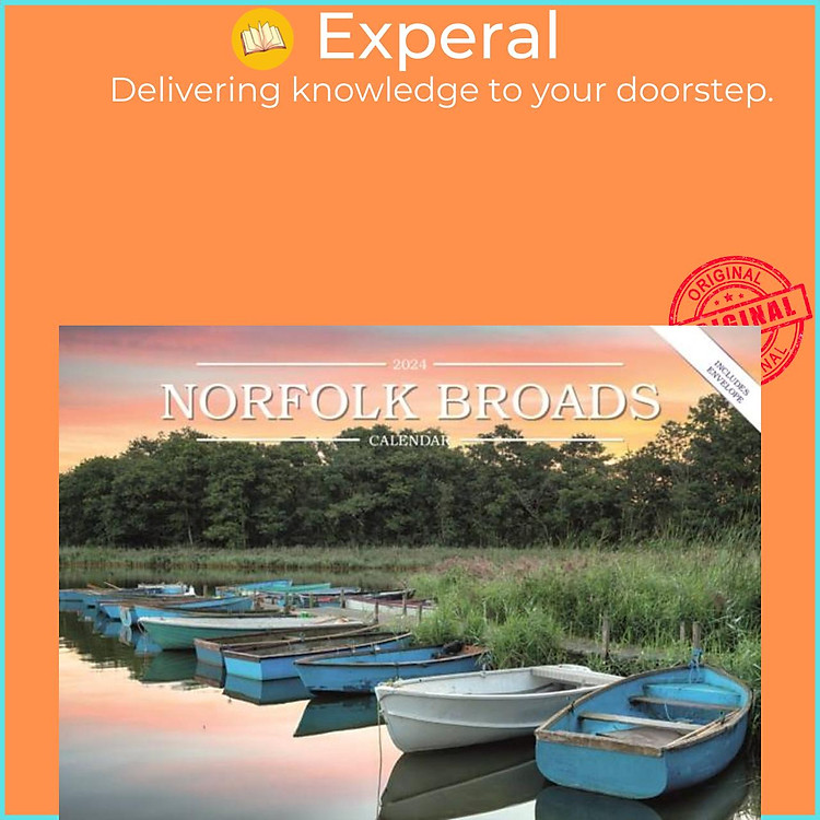 Sách - Norfolk Broads A5 Calendar 2024 by (UK edition, paperback)
