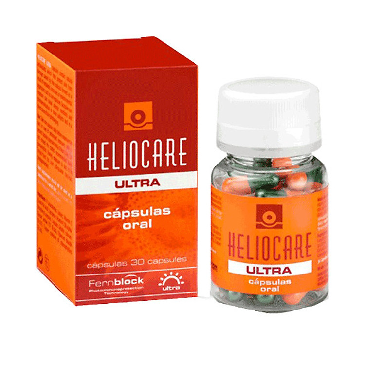 Heliocare Oral Ultra Viên uống chống nắng ngăn ngừa lão hóa và giảm đỏ da loại 30 viên