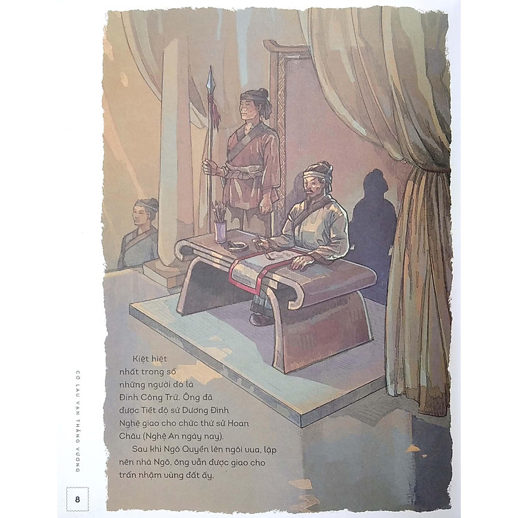 Lịch Sử Việt Nam Bằng Tranh - Cờ Lau Vạn Thắng Vương (Bản Màu) - Ảnh 7