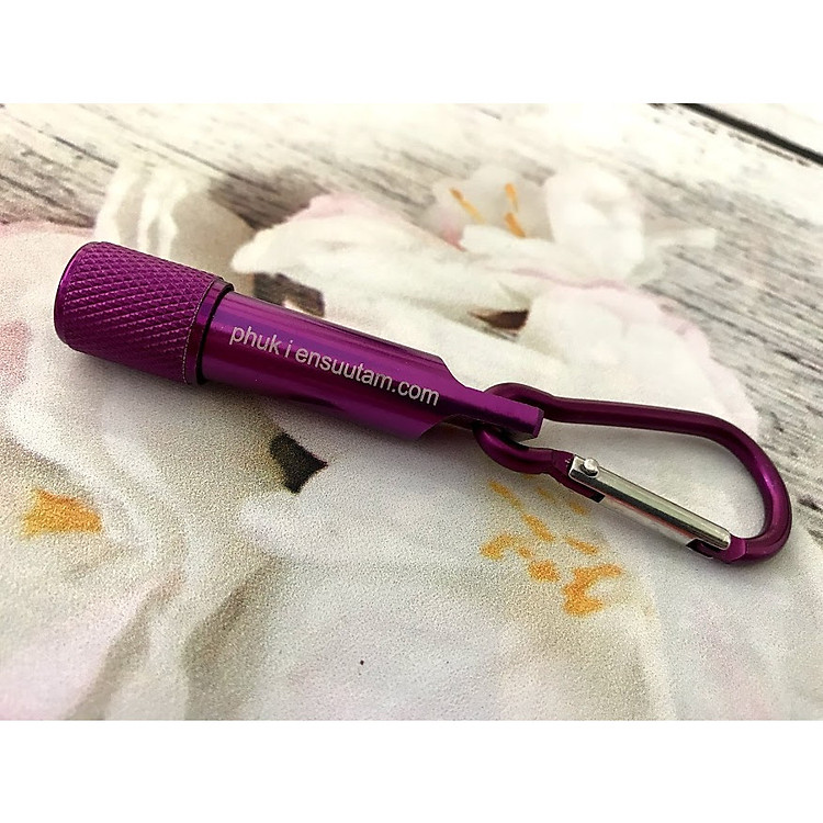 Đèn Led móc khóa inox Xudapet đồ chơi cho mèo