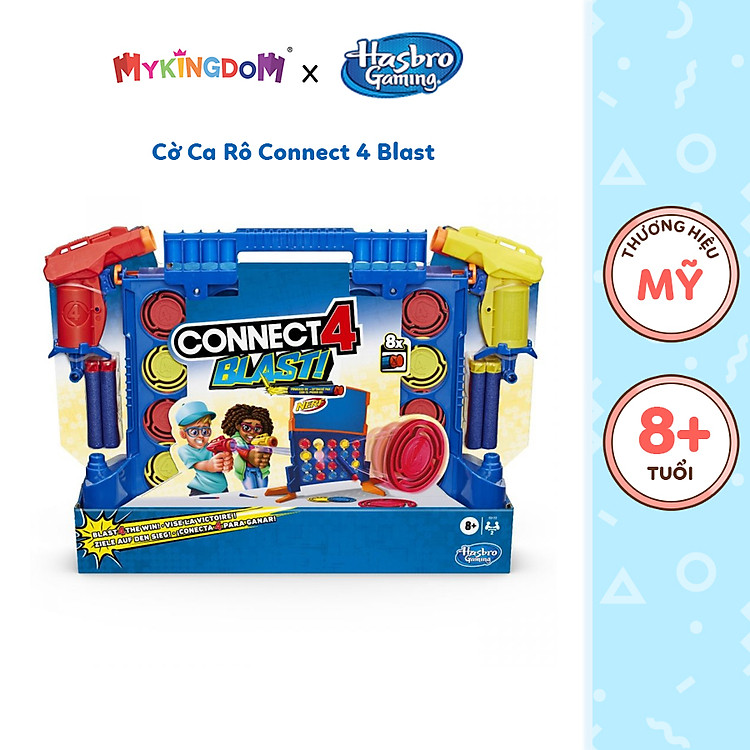 Chọn mua tại Shopee: Cờ ca rô Connect 4 Blast HASBRO - Giá tốt nhất tại Mall Shop