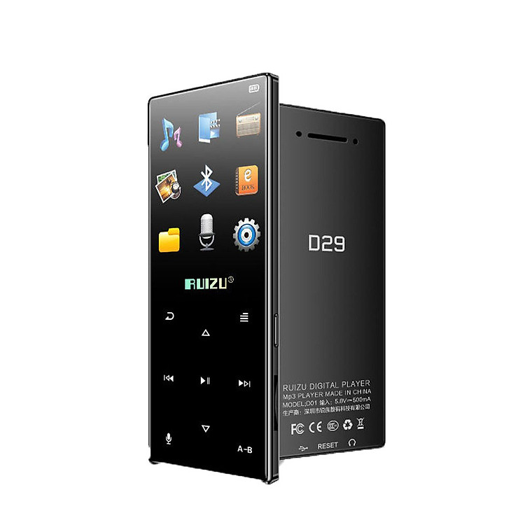Máy nghe nhạc MP3 Bluetooth Ruizu D29 PD - Hàng Chính Hãng