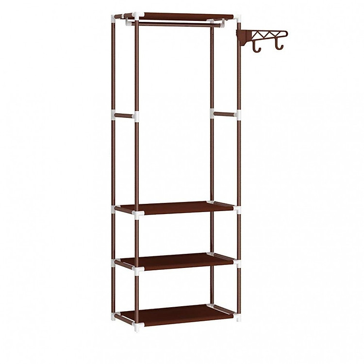 Kệ treo quần áo đa năng 3 tầng (Giao màu ngẫu nhiên)