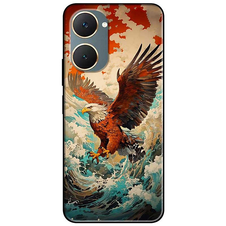 Ốp lưng cho Vivo Y03 - Y03T - Y18 - Y18S - Y18T - Y27 5G - Y28 4G - Y36 - Đại Bàng Biển Cả - Hàng Chính Hãng