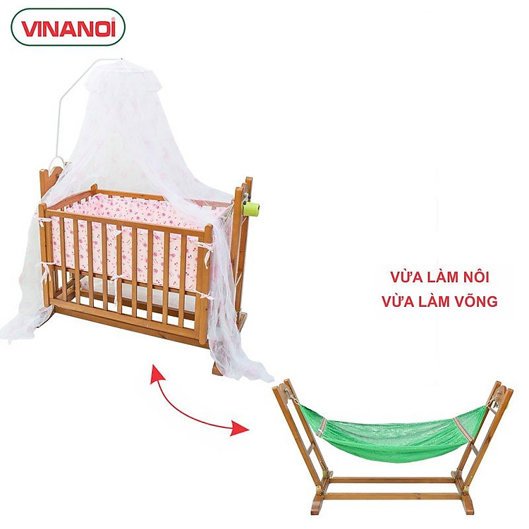 Nôi Em Bé Tự Động VINANOI-VNN301M Chính hãng Tiết kiệm - Hình ảnh 2