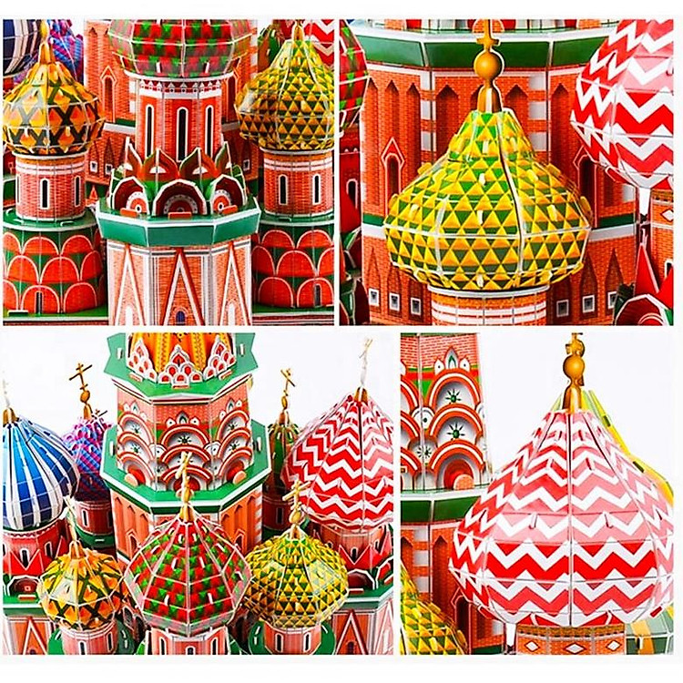 Mua Mô Hình Giấy 3D Đền Thánh Vasily Chính hãng Tiết kiệm - Hình ảnh 4