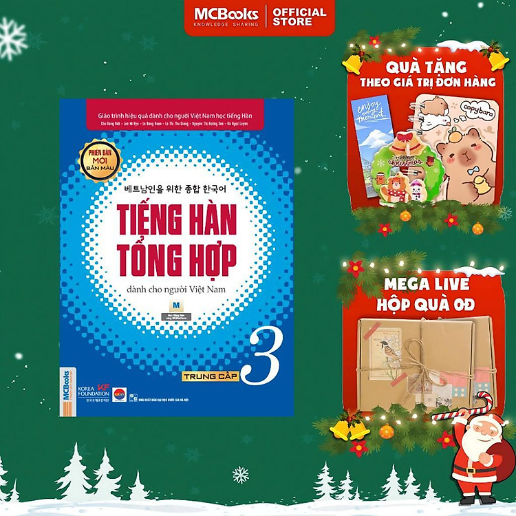 Giáo Trình Tiếng Hàn Tổng Hợp Trung Cấp 3 – Bản Màu