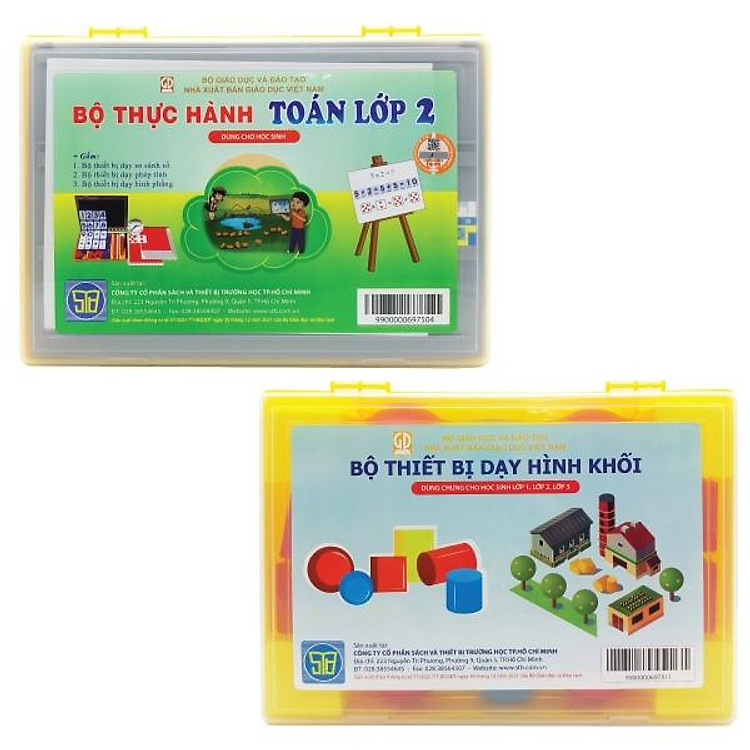 Hộp Thực Hành Toán Lớp 2 (Bộ 2)