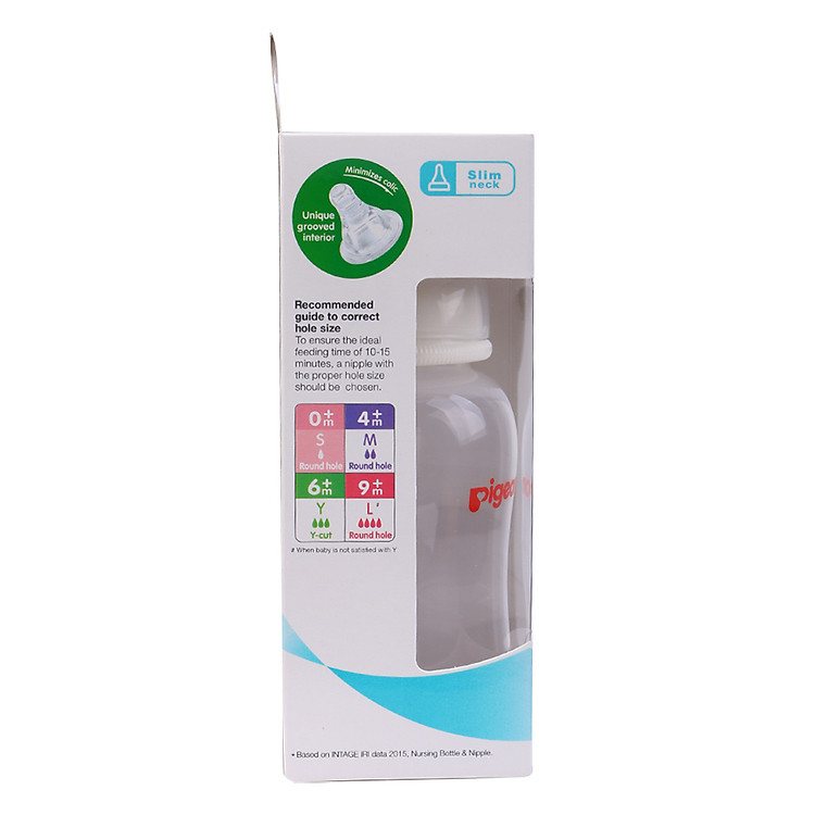 Bình Sữa PP Pigeon Streamline 150ml Chính hãng Tiết kiệm - Hình ảnh 5