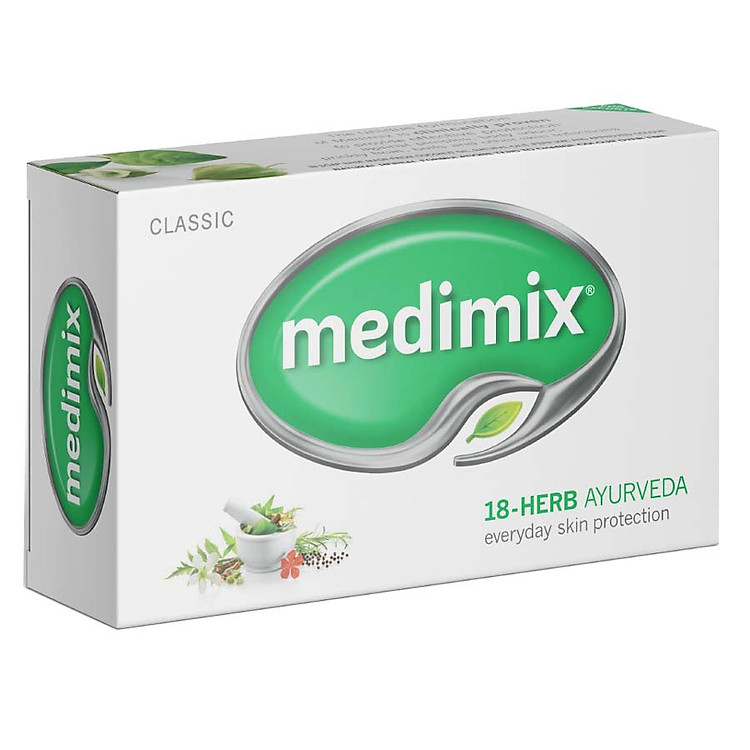 Xà phòng Medimix Ayurvedic 18 Loại Thảo Dược Bảo Vệ Da